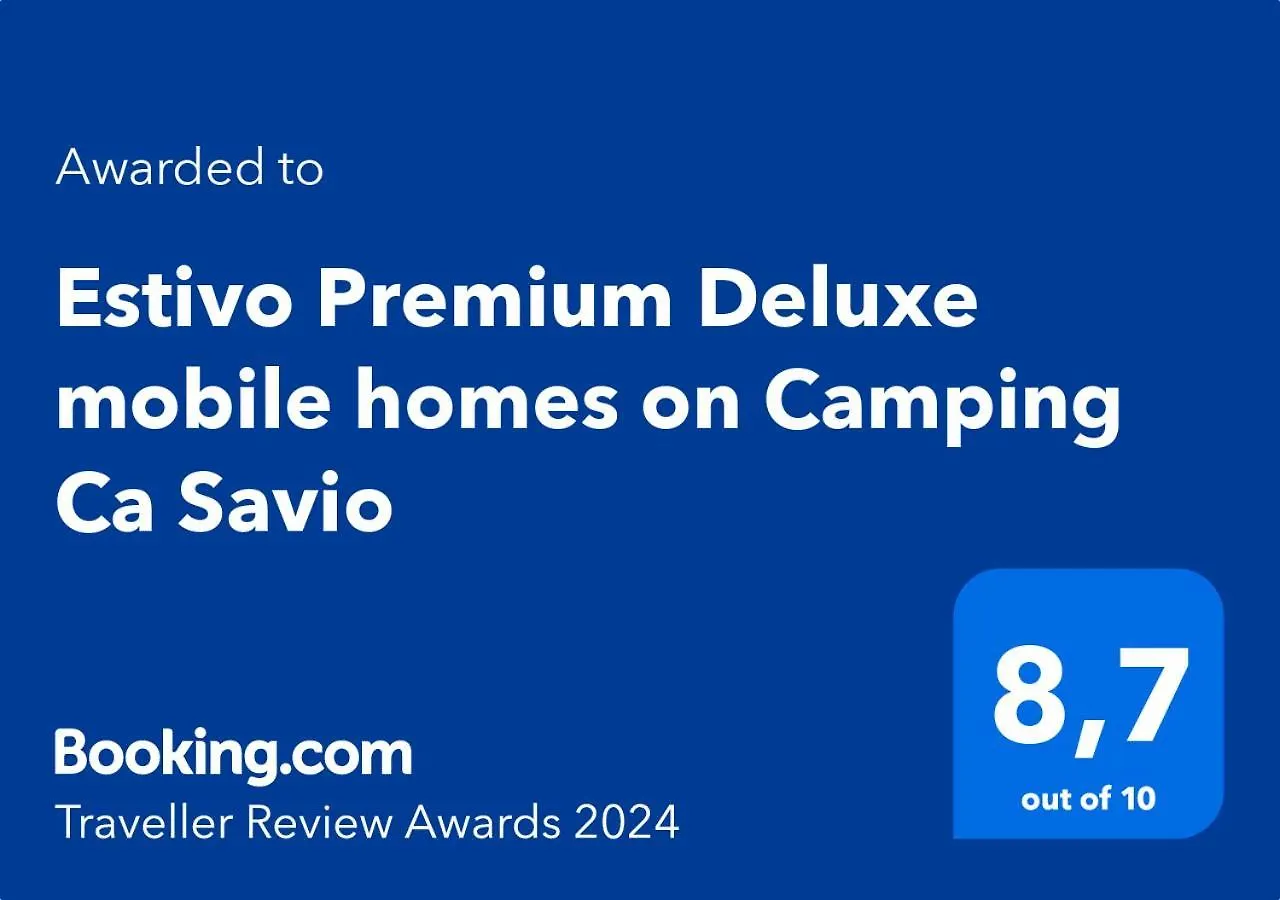Estivo Premium Deluxe Mobile Homes On Camping Ca Savio Cavallino-Treporti